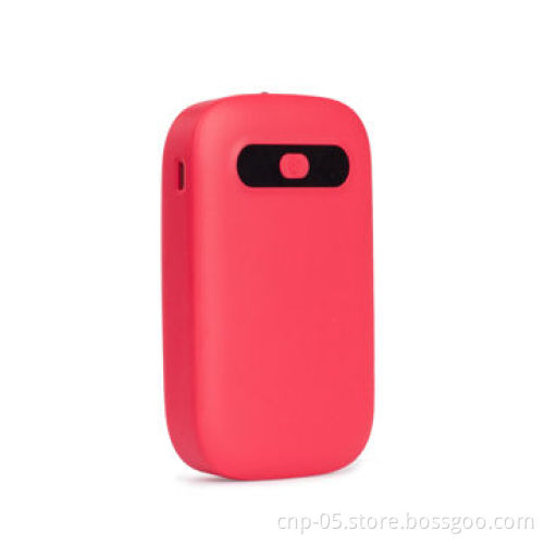 6,600mAh Dual-USB Power Banks, ABS Material, 5V/1A/1.5A Output